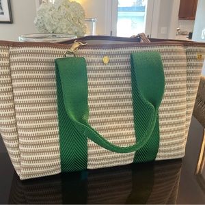 Beige Traversee M tote